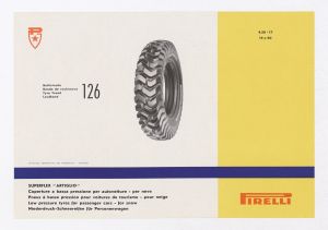 Catalogo descrittivo dei pneumatici Pirelli