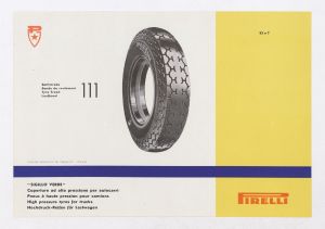 Catalogo descrittivo dei pneumatici Pirelli