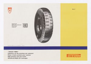 Catalogo descrittivo dei pneumatici Pirelli