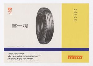 Catalogo descrittivo dei pneumatici Pirelli