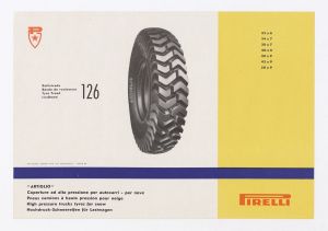Catalogo descrittivo dei pneumatici Pirelli