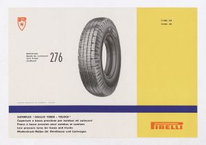 Catalogo descrittivo dei pneumatici Pirelli