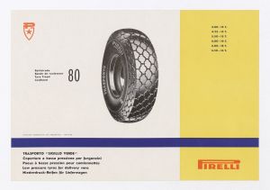 Catalogo descrittivo dei pneumatici Pirelli