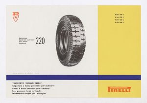 Catalogo descrittivo dei pneumatici Pirelli