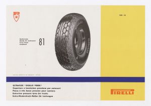 Catalogo descrittivo dei pneumatici Pirelli