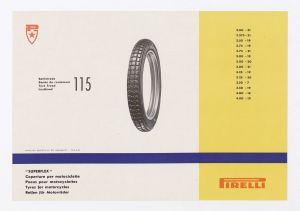 Catalogo descrittivo dei pneumatici Pirelli
