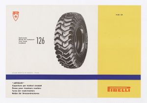 Catalogo descrittivo dei pneumatici Pirelli