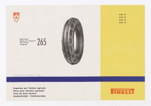 Catalogo descrittivo dei pneumatici Pirelli