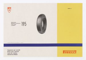 Catalogo descrittivo dei pneumatici Pirelli