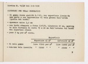 Fogli, lastre, liste e articoli tecnici derivati