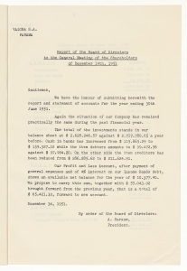 Annual report and accounts for the year ended 30th June 1951
