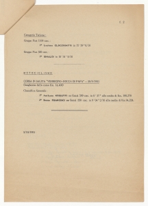 Bollettino delle vittorie sportive con pneumatici Pirelli