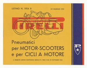 Pneumatici per motor-scooters e per cicli a motore