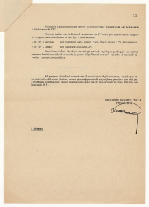 Circolari della Direzione Vendite Italia Pneumatici