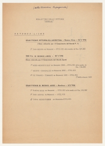 1956/Bollettini delle Vittorie Pirelli
