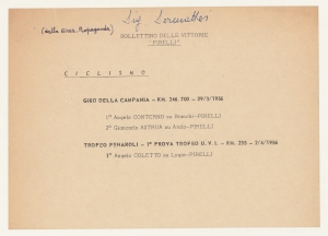 1956/Bollettini delle Vittorie Pirelli