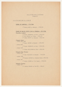 1956/Bollettini delle Vittorie Pirelli