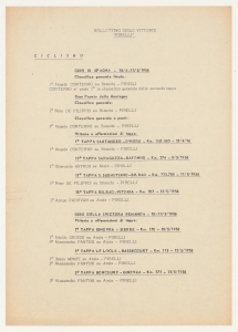 1956/Bollettini delle Vittorie Pirelli