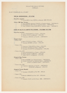 1956/Bollettini delle Vittorie Pirelli