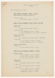 1956/Bollettini delle Vittorie Pirelli