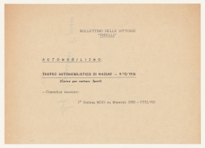 1956/Bollettini delle Vittorie Pirelli