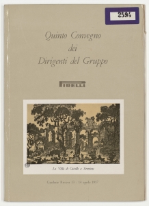 Quinto Convegno dei Dirigenti del Gruppo Pirelli