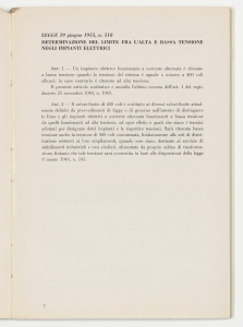 I cavi elettrici negli impianti interni