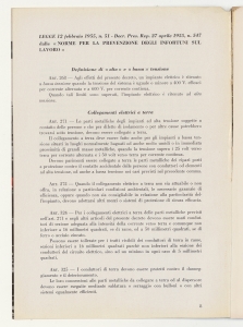 I cavi elettrici negli impianti interni