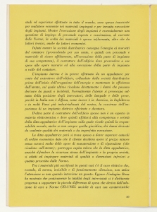 I cavi elettrici negli impianti interni