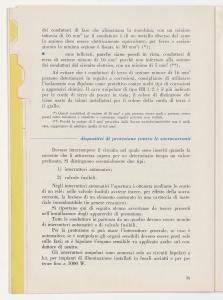 I cavi elettrici negli impianti interni