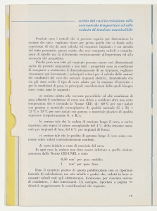 I cavi elettrici negli impianti interni