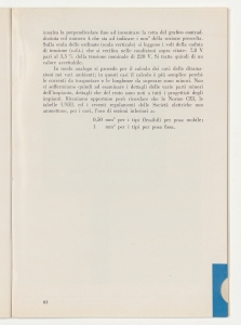 I cavi elettrici negli impianti interni