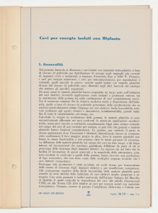 Cavi isolati con Biplasto di uso generale per impianti civili e industriali