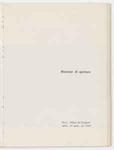 Sesto Convegno dei Dirigenti del Gruppo Pirelli