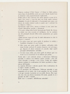 Sesto Convegno dei Dirigenti del Gruppo Pirelli