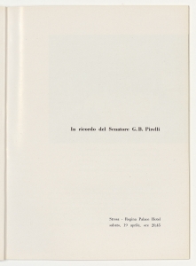 Sesto Convegno dei Dirigenti del Gruppo Pirelli