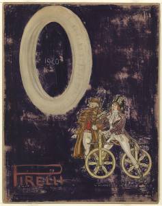 Sketch for Pirelli tyres advertising campaign