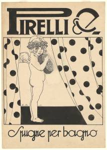 Sketch for advertising campaign Pirelli sponges
