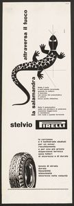 Advertisement for the Stelvio tyre