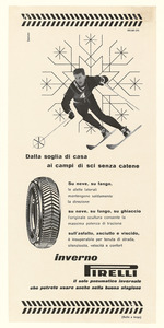 Advertisement for the Pirelli Inverno tyre