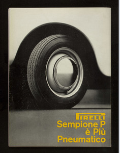 Pubblicità del pneumatico Sempione Pirelli