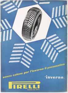Pubblicità del pneumatico Inverno Pirelli