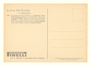 Set di cartoline promozionali Pirelli