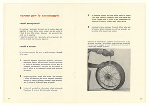 Manuale di manutenzione pneumatici per motocicli, scooters e ciclomotori