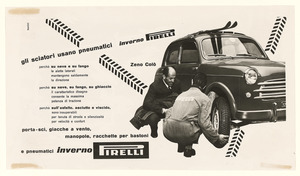 Pubblicità del pneumatico Inverno Pirelli