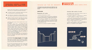 Pubblicità del pneumatico Fakir Pirelli