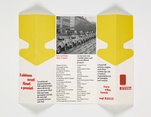 Pubblicità dei pneumatici Pirelli