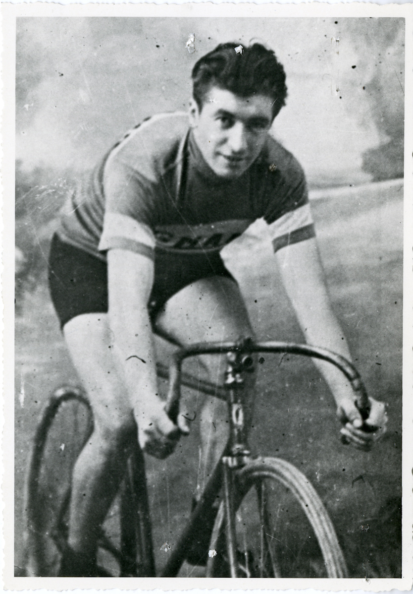Il corridore ciclista Giovanni Brunero