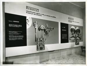 Pannelli esposti alla Mostra Internazionale dell'Automatismo di Milano del 1956