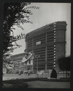Costruzione Centro Pirelli - ottobre 1957 - foto Camera Color Milano
